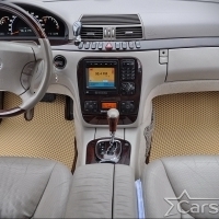 Автомобильные коврики EVA на Mercedes-Benz S-klasse IV W220 (1998-2005)