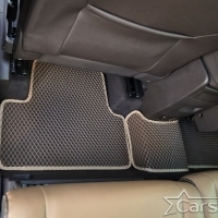 Автомобильные коврики EVA на Opel Zafira С 3 ряда (2011->)