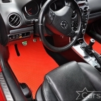 Коврики текстильные на Mazda 6 I GG 2wd (2002-2007)