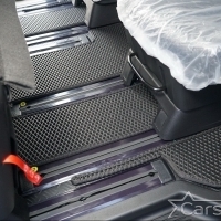 Коврики текстильные на Hyundai Staria 11 мест (2021->)