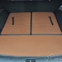 Коврики текстильные на Hyundai Santa Fe IV рестайл 3 ряда (2020->)