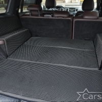 Коврики текстильные на Mercedes-Benz GL-klasse II X166 3 ряда (2012-2015)