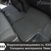 Коврики текстильные на Citroen SpaceTourer 8 мест, Long (2016-2024)