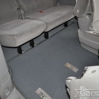 Двухслойные коврики EVA на Toyota Sienna II (2003-2010)