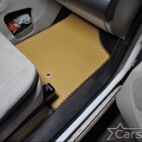 Двухслойные коврики EVA на Chrysler Town & Country V (2007->)