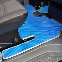 Двухслойные коврики EVA на Mercedez-Benz Vito II W639 без столика (2003-2014)