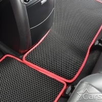 Двухслойные коврики EVA на Kia Mohave I 3 ряда (2008-2020)