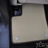Двухслойные коврики EVA на Mercedes-Benz GLS-klasse I X166 3 ряда (2015-2019)