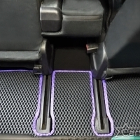 Двухслойные коврики EVA на Mazda 5 I 3 ряда (2005-2010)