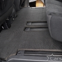 Двухслойные коврики EVA на Mitsubishi Delica D5 8мест пр.руль (2007->)