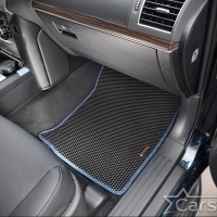 Двухслойные коврики EVA на Toyota Land Cruiser Prado 150 рестайл 3 ряда (2013->)
