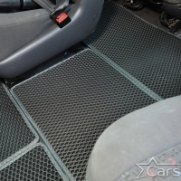Двухслойные коврики EVA на Volkswagen Sharan I 3 ряда (1995-2010)