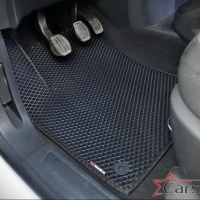 Автомобильные коврики EVA на Citroen C4 SpaceTourer 3ряда (2018-2022)