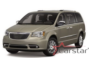 Chrysler Town & Country V (2007->) 2 ряд: кресла 2+1 без прохода