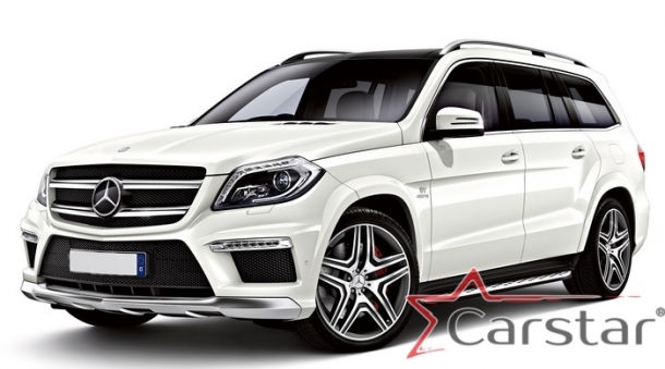Двухслойные коврики EVA для Mercedes-Benz GL-klasse II X166 (2012-2015)