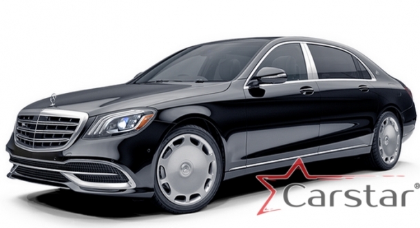 Двухслойные коврики EVA для Mercedes-Benz S-klasse X222 Maybach (2013-2020)