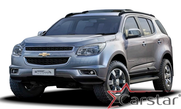 Двухслойные коврики EVA для Chevrolet TrailBlazer II (2012-2016)