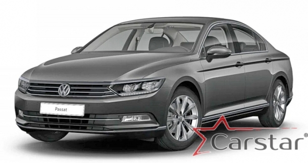 Текстильные коврики для Volkswagen Passat B8 (2015->)