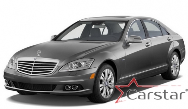 Двухслойные коврики EVA для Mercedes-Benz S-klasse V W221 Long (2005-2013)