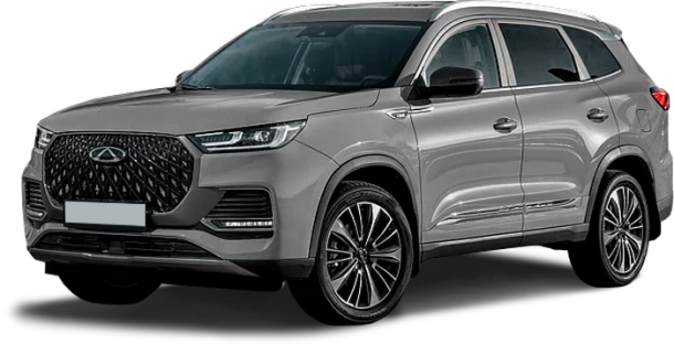 Двухслойные коврики EVA для Chery Tiggo 8 Pro Max 3 ряда (2023->) рестайл