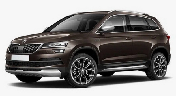Двухслойные коврики EVA для Skoda Karoq I (2017->)