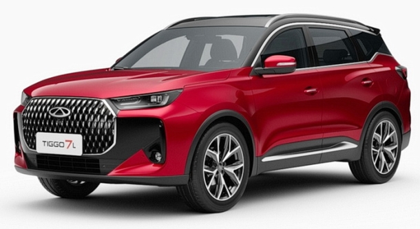 Двухслойные коврики EVA для Chery Tiggo 7L (2024->) 