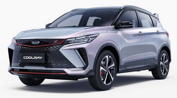 Автомобильные коврики EVA для Geely Coolray I рестайлинг (2023->)