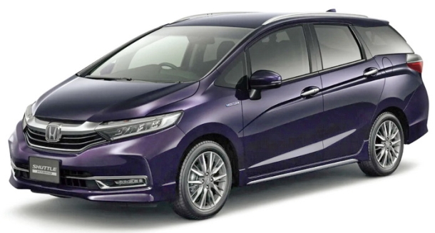 Автомобильные коврики EVA для Honda Shuttle II (2015-2022) 