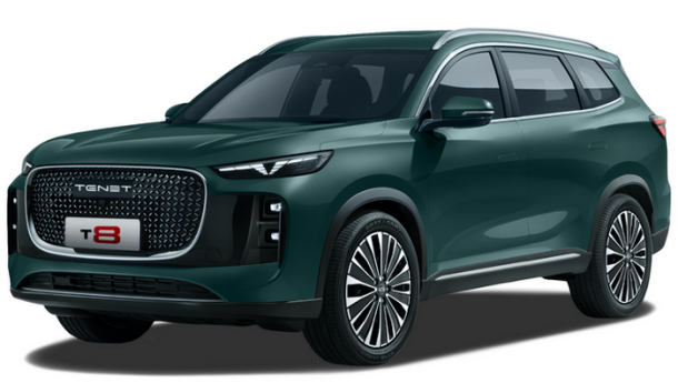 Текстильные коврики для TENET T8 3 ряда (2025->)