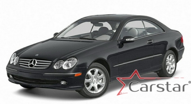 Автомобильные коврики EVA 3D для Mercedes-Benz CLK-klasse I W208 (1997-2002)