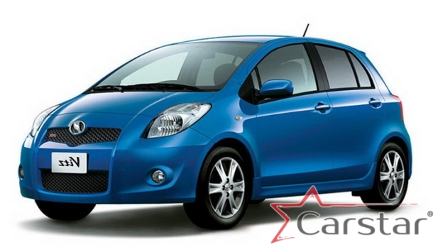Автомобильные коврики EVA 3D для Toyota Vitz II пр.руль (2005-2010)