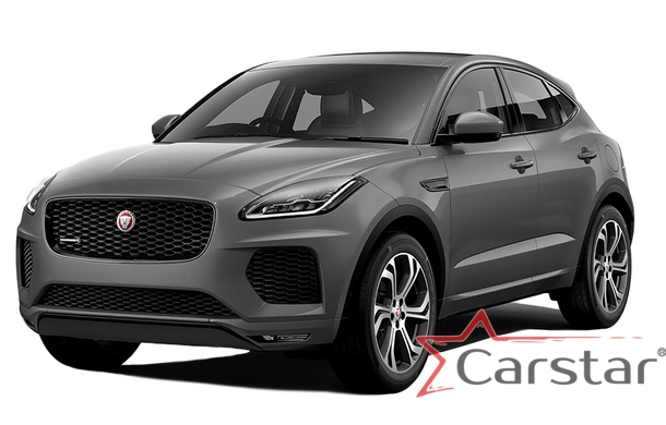 Автомобильные коврики EVA 3D для Jaguar E-Pace I (2017->) 