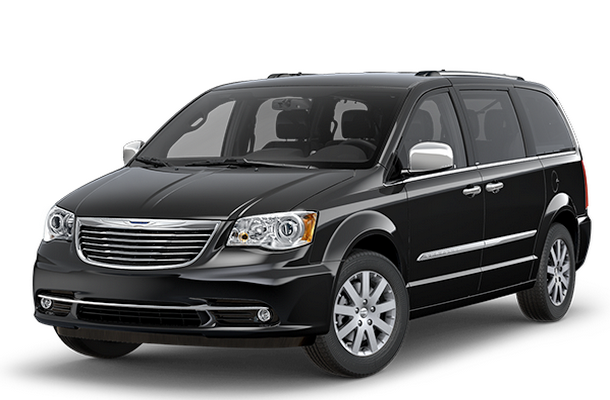 Автомобильные коврики EVA 3D для Chrysler Grand Voyager V (2008->) 2 ряд: кресла 1+1 не убираются в пол