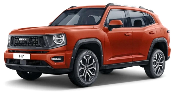 Автомобильные коврики EVA 3D для Haval H7 (2024->)